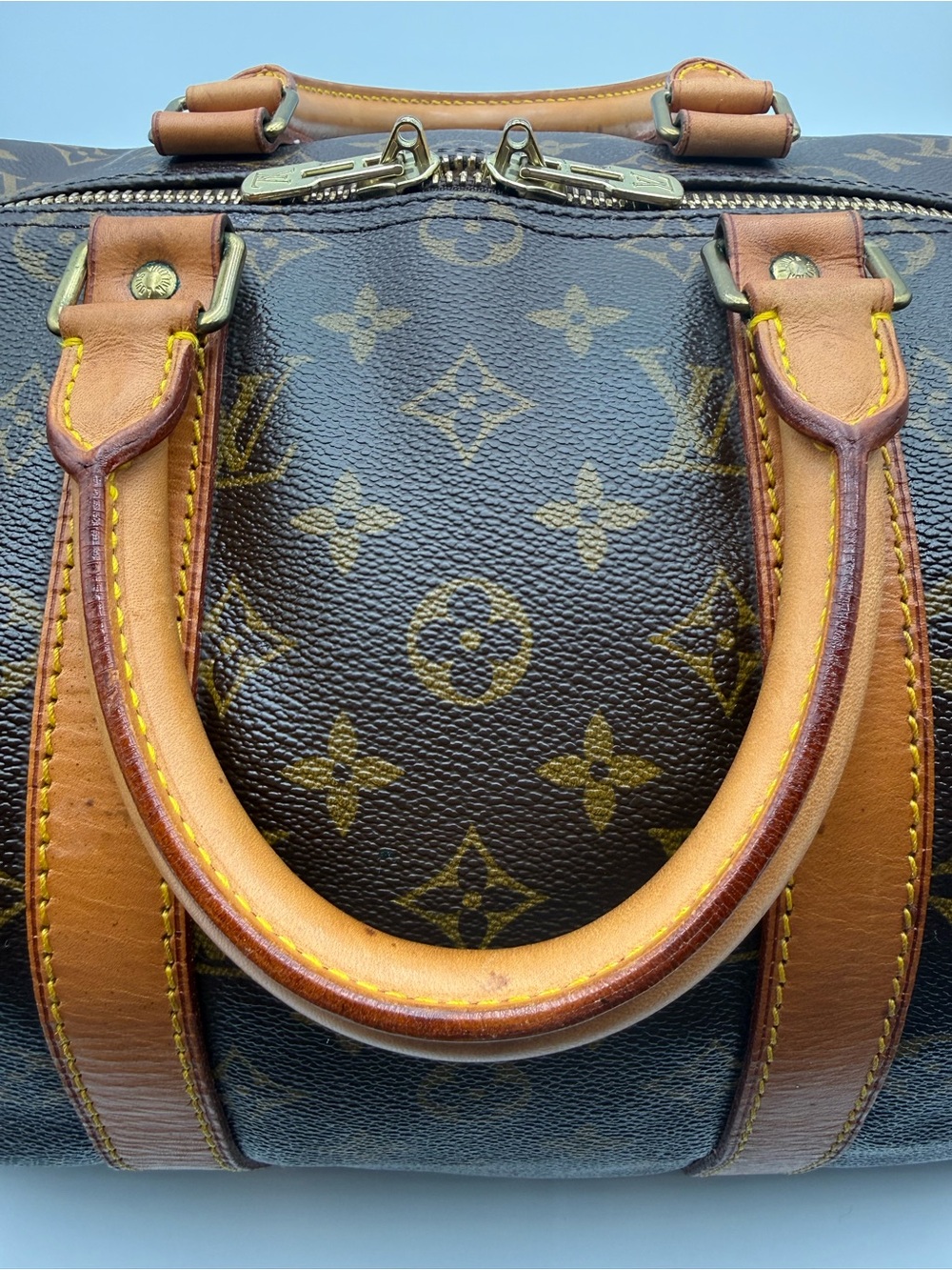 Louis Vuitton Brown Monogram Keepall 45 - Picture 7 of 14